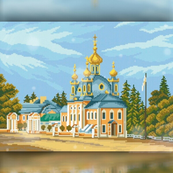

Алмазная вышивка The Wortex Diamonds Церковь 30x40 (TWD30037)