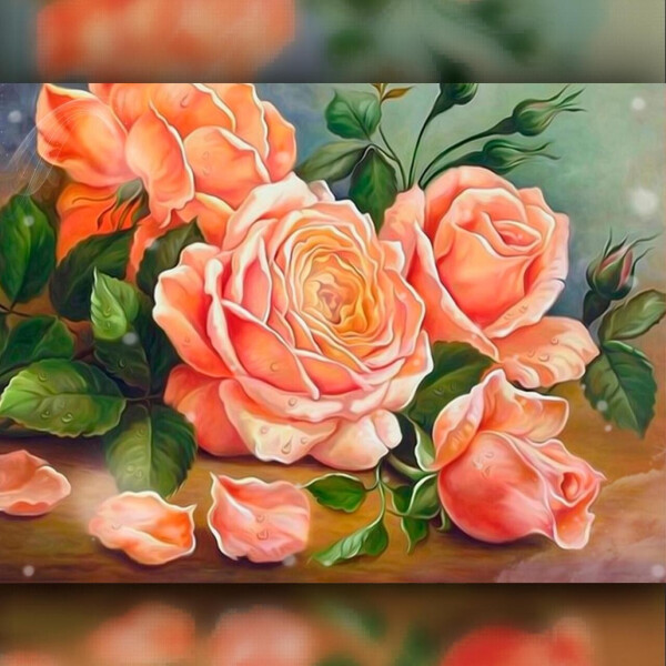 

Алмазная вышивка Розы для любимой 30x40 The Wortex Diamonds (TWD10060)