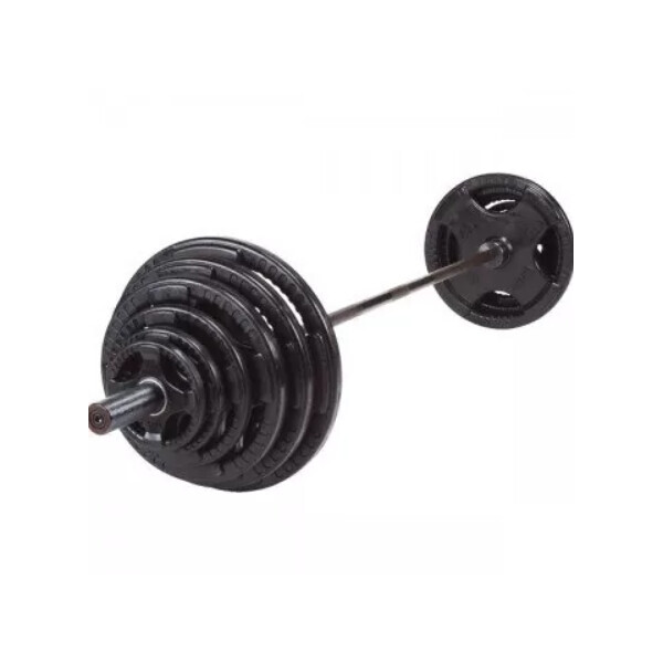 

RN-sport олимпийская, обрезиненная 135 кг, гриф 2.2 м 014986