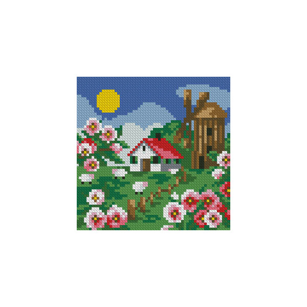 

Алмазная вышивка Летний день