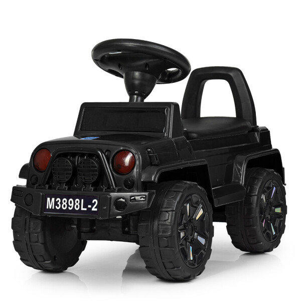 

Каталка-толокар M 3898L-2 черный BAMBI