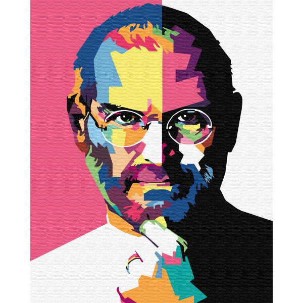 

Картина по номерам Стив Джобс, 40x50 см., Brushme
