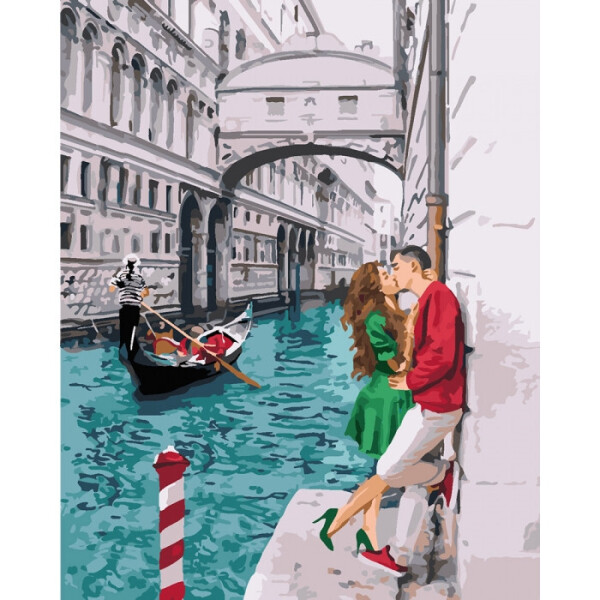 

Картина по номерам Страсть по итальянски, 40x50 см., Идейка