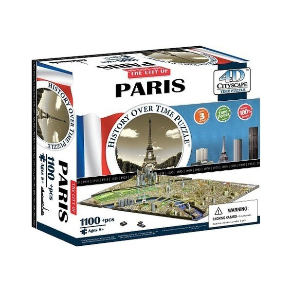 

Объемный пазл 4D Cityscape Париж, Франция (40028)