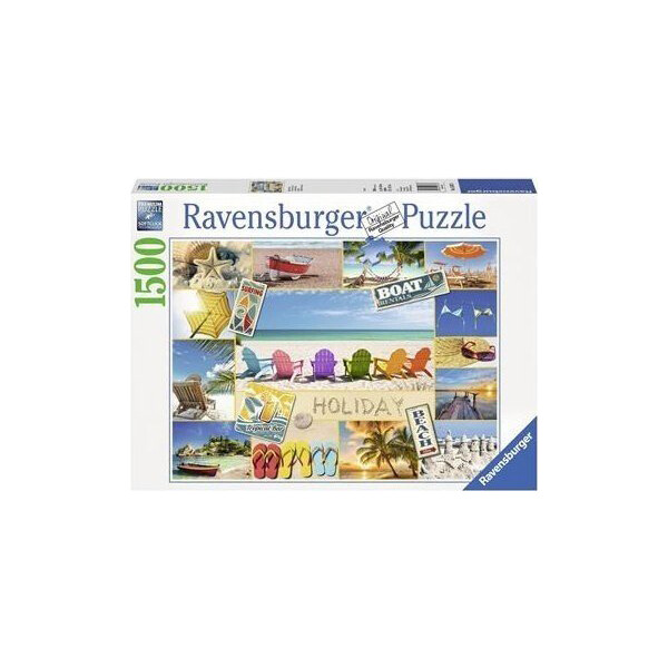 

Пазл Ravensburger Хорошего отпуска, 1500 элементов (RSV-163076)