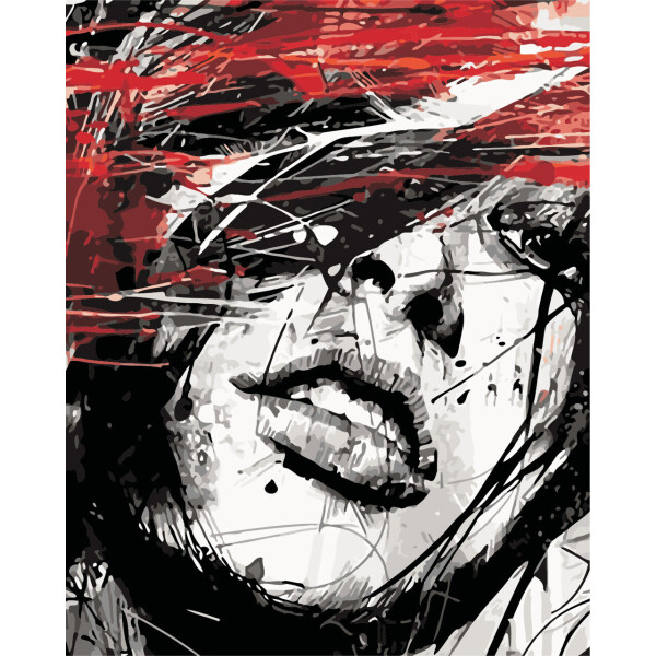

Картина по номерам Пристрасний погляд, 40x50 см., Art Story