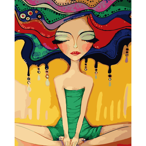 

Картина по номерам Медитація, 40x50 см., ArtStory