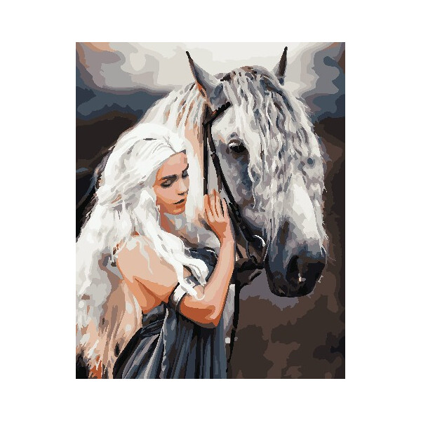 

Картина по номерам Казкова принцеса, 40x50 см., ArtStory