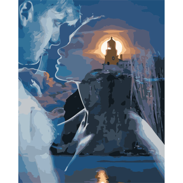 

Картина по номерам Світло кохання, 40x50 см., ArtStory