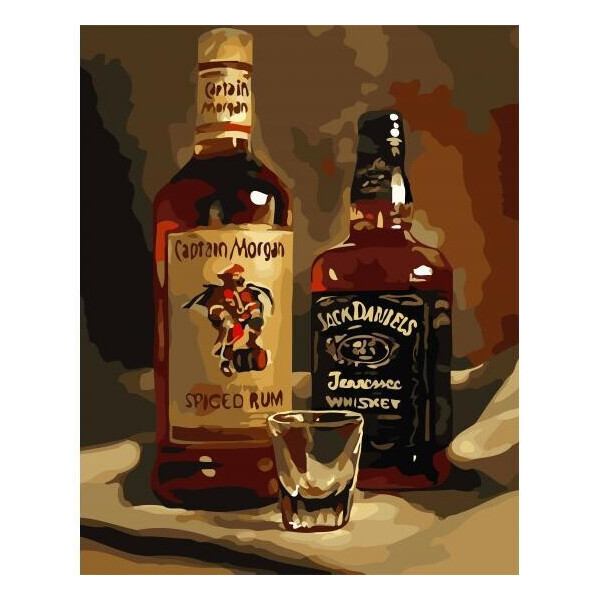 

Картина по номерам Міцний напій, 40x50 см., ArtStory