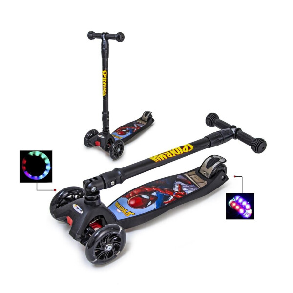 

Самокат Maxi Scooter черный Spiderman 368472785