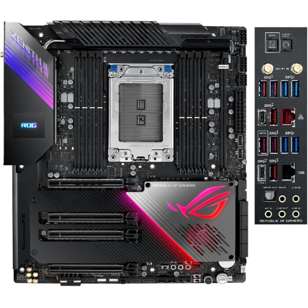 

Материнская плата ASUS ROG_ZENITH_II_EXTREME sTRX4 TRX40 8xDDR4 Wi-Fi!!!BT EATX