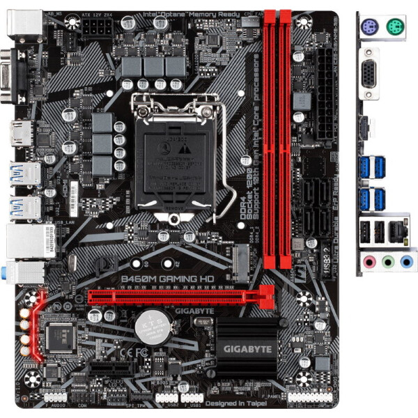 

GIGABYTE B460M GAMING HD