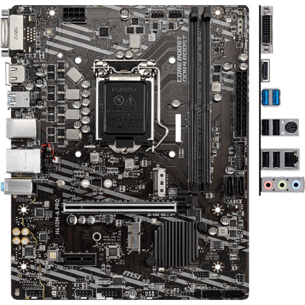 

Материнская плата MSI H410M-A Pro