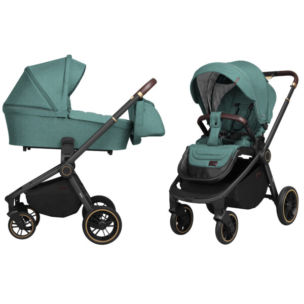 

Коляска универсальная CARRELLO Epica CRL-8510/1 (2in1) Tea Green +дождевик