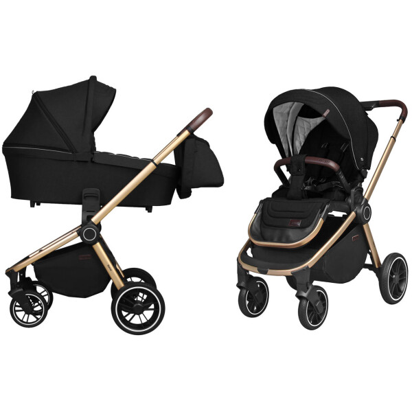 

Коляска универсальная CARRELLO Epica CRL-8510 (2in1) Space Black +дождевик