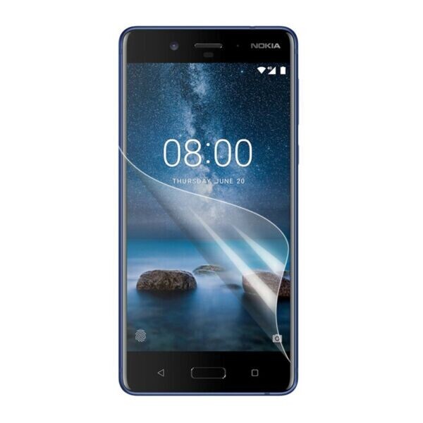 

Защитная пленка Deexe Crystal для Nokia 8