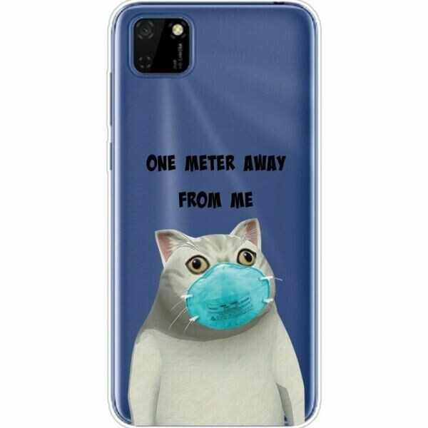 

Силиконовый (TPU) чехол Deexe Pretty Glossy для Huawei Y5p - One Meter away from Me