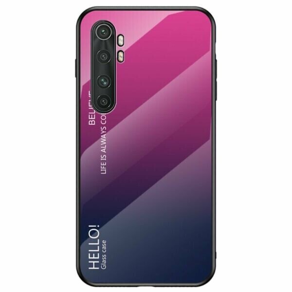

Защитный чехол Deexe Gradient Color для Xiaomi Mi Note 10 Lite - Rose / Dark Blue