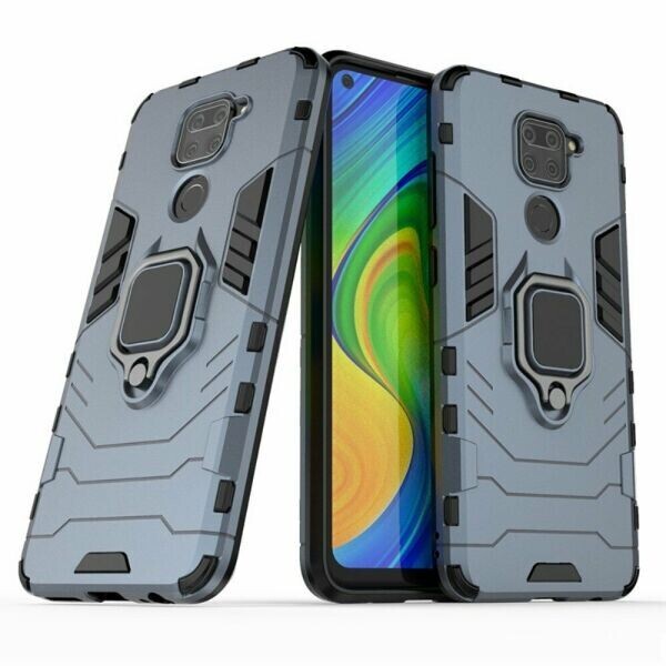 

Защитный чехол Deexe Hybrid Case для Xiaomi Redmi Note 9 / Redmi 10X - Blue