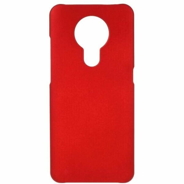 

Пластиковый чехол Deexe Hard Shell для Nokia 5.3 - Red
