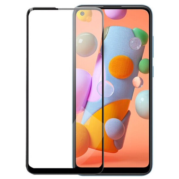 

Защитное стекло Deexe 5D Full Glue для Samsung Galaxy A11 (A115) / Galaxy M11 (M115) - Black