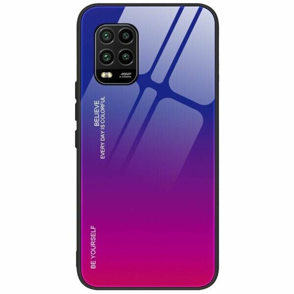 

Защитный чехол Deexe Gradient Color для Xiaomi Mi 10 Lite - Blue / Rose