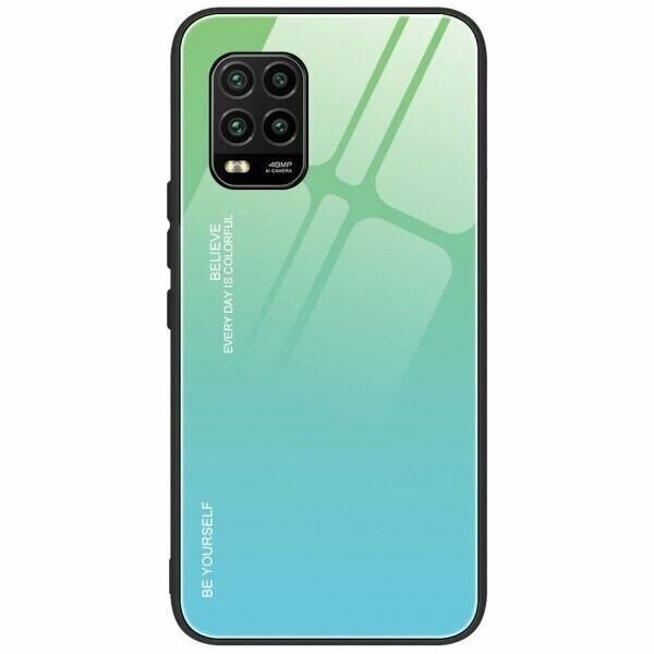 

Защитный чехол Deexe Gradient Color для Xiaomi Mi 10 Lite - Cyan / Blue