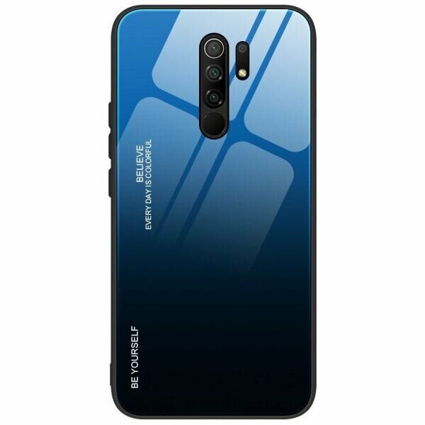 

Защитный чехол Deexe Gradient Color для Xiaomi Redmi 9 - Black / Blue