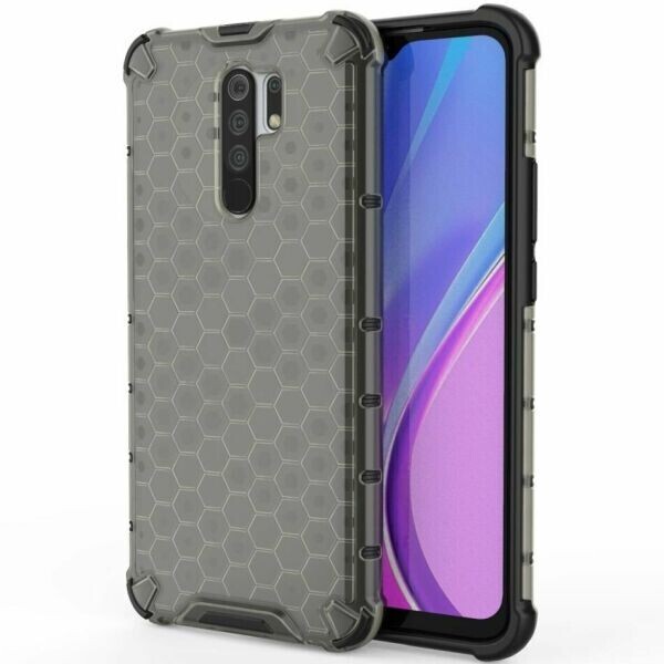 

Защитный чехол Deexe Honeycomb Series для Xiaomi Redmi 9 - Grey