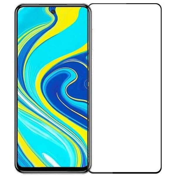 

Защитное стекло Deexe 5D Full Glue для Xiaomi Redmi Note 9 Pro / Note 9 Pro Max / Note 9S - Black