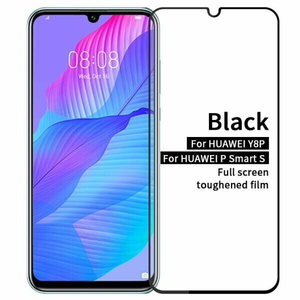 

Защитное стекло PINWUYO Full Glue Cover для Huawei P Smart S - Black