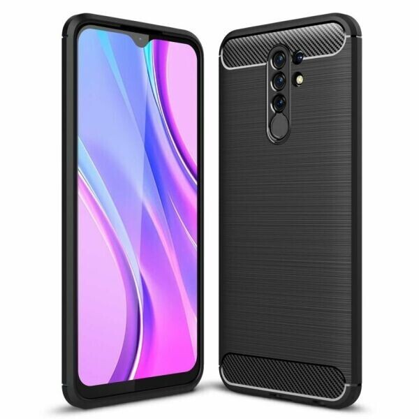 

Защитный чехол UniCase Carbon для Xiaomi Redmi 9 - Black