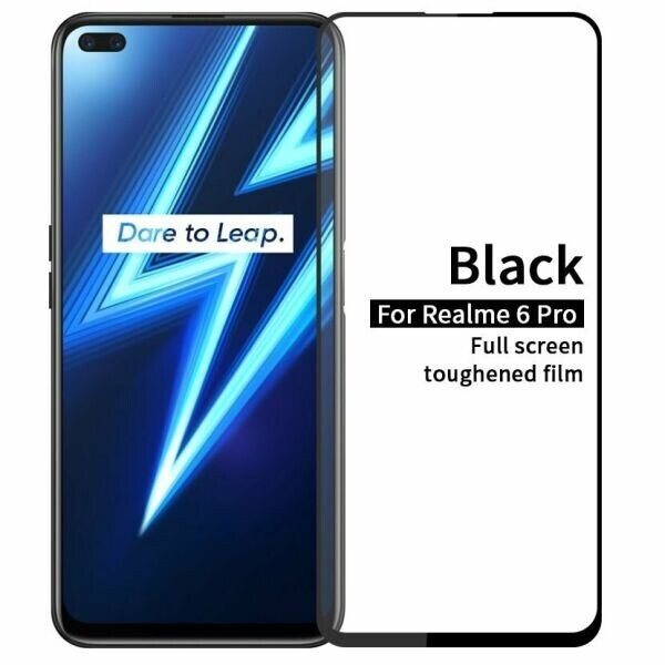 

Защитное стекло PINWUYO Full Glue Cover для Realme 6 Pro - Black