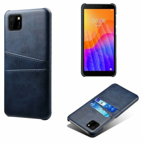 

Защитный чехол Deexe Pocket Case для Huawei Y5p - Blue