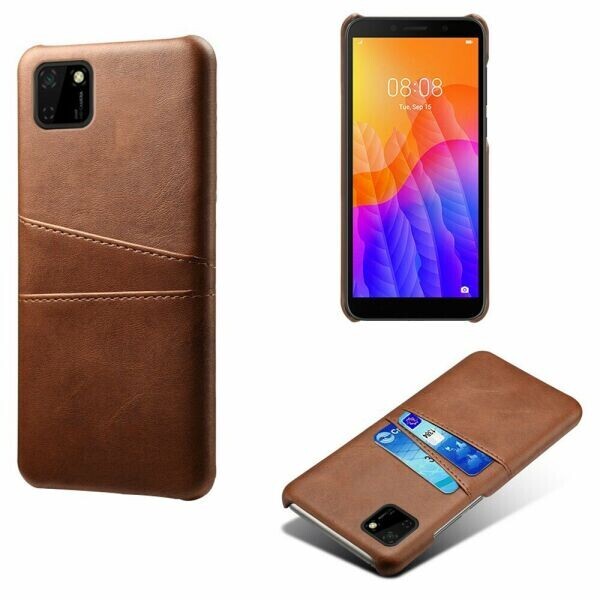 

Защитный чехол Deexe Pocket Case для Huawei Y5p - Brown