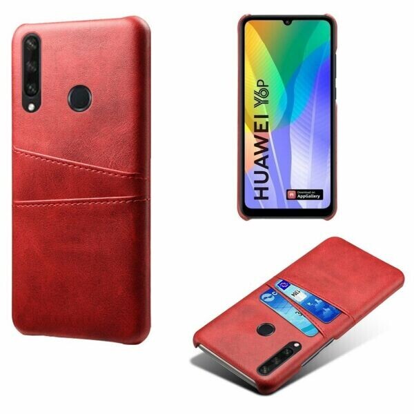 

Защитный чехол Deexe Pocket Case для Huawei Y6p - Red