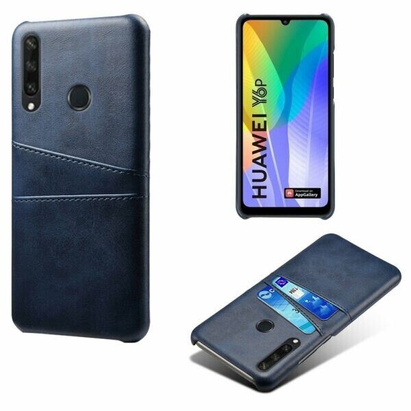 

Защитный чехол Deexe Pocket Case для Huawei Y6p - Blue