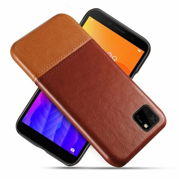 

Защитный чехол KSQ Dual Color для Huawei Y5p - Dark Brown / Light Brown