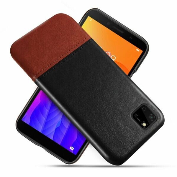 

Защитный чехол KSQ Dual Color для Huawei Y5p - Black / Brown