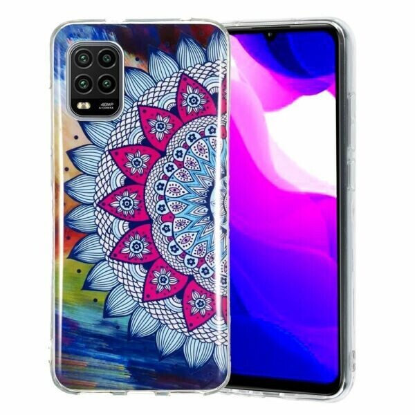 

Силиконовый (TPU) чехол Deexe LumiCase для Xiaomi Mi 10 Lite - Flower Pattern