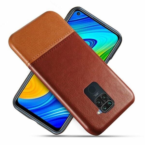 

Защитный чехол KSQ Dual Color для Xiaomi Redmi Note 9 / Redmi 10X - Dark Brown / Light Brown