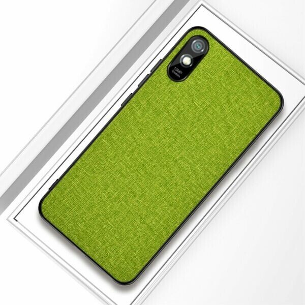 

Защитный чехол UniCase Cloth Texture для Xiaomi Redmi 9A - Green
