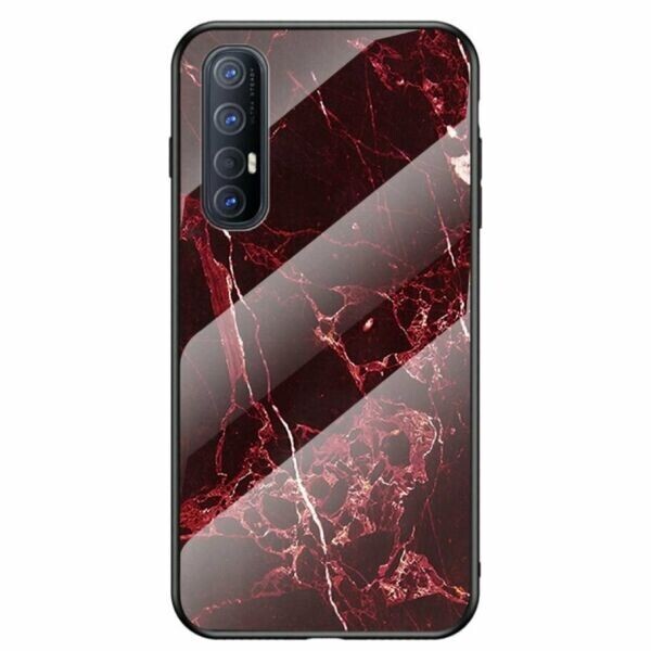 

Защитный чехол Deexe Gradient Pattern для OPPO Reno 3 Pro - Red