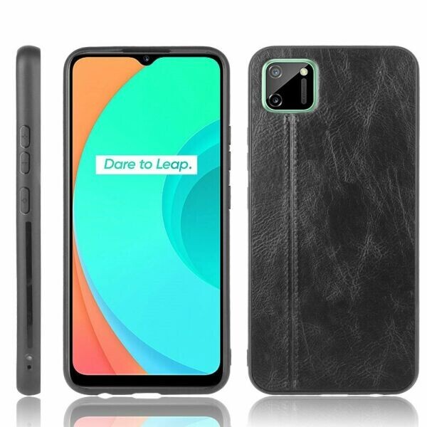 

Защитный чехол UniCase Leather Series для Realme C11 - Black