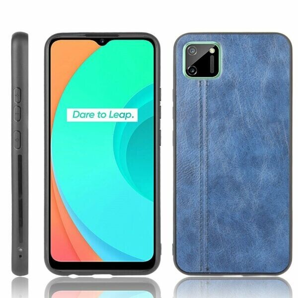 

Защитный чехол UniCase Leather Series для Realme C11 - Blue