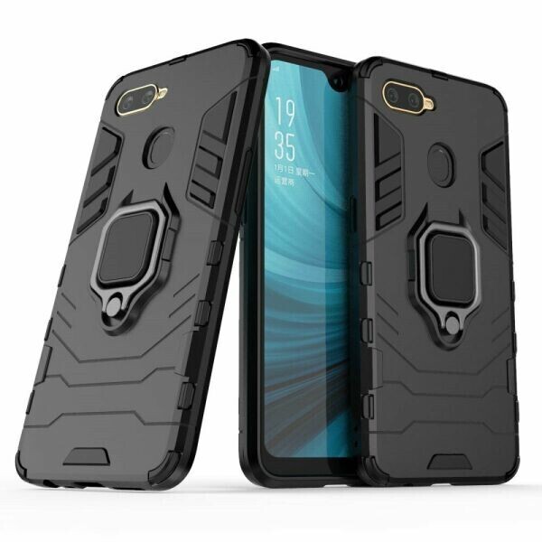 

Защитный чехол Deexe Hybrid Case для OPPO A12 - Black