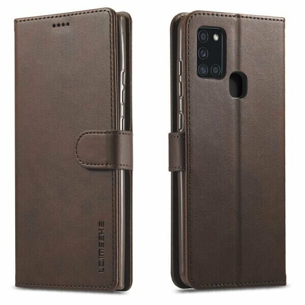

Чехол LC.IMEEKE Wallet Case для Samsung Galaxy A21s (A217) - Coffee