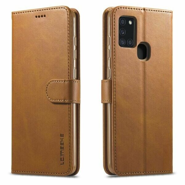 

Чехол LC.IMEEKE Wallet Case для Samsung Galaxy A21s (A217) - Brown