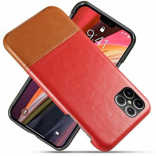 

Защитный чехол KSQ Dual Color для Apple iPhone 12 Pro Max - Red / Orange